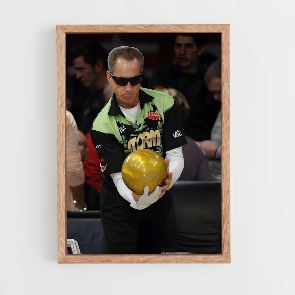 Poster Pete weber Strike – affiche Bowling (vue 4)